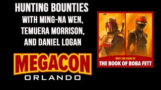 MEGACON ORLANDO 2024 HUNTING BOUNTIES WITH MINGNA WEN TEMUERA MORRISON AND DANIEL LOGAN [upl. by Aynnek]