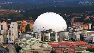 Stockholm Globen  the largest hemispherical building on Earth 4K 35 [upl. by Veats93]