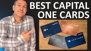 BEST Capital One Credit Cards 2023  Ranking Venture X amp Savor amp Quicksilver etc to help you choose [upl. by Ula298]