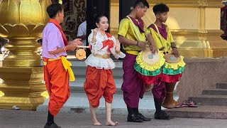 Ceremony at Botumvatey Pagoda in Phnom Penh [upl. by Acinhoj541]