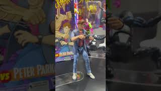 San Diego ComicCom 2023 Marvel Legends Animated Peter Parker and Smythe SpiderMan [upl. by Cadman843]