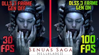 How To Install FSR 3DLSS 3 For HELLBLADE 2 RTX GPU [upl. by Gunar]