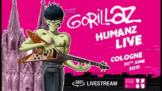 Gorillaz Humanz Live  Cologne Germany 20th June 2017 Full Show [upl. by Yekcin123]