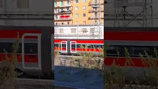 Frecciarossa Roma TerminiReggio Calabria Centrale in transito alla stazione di Battipaglia [upl. by Virgel]