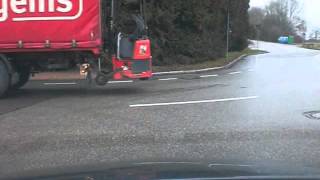 LKW fahrer mit Anhänger Lieferanten  RESPEKT vor so einer Aufgabe  001 [upl. by Eniamreg]