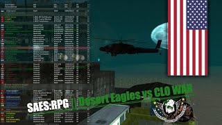 SAESRPG  Desert Eagles vs CLO WAR [upl. by Antonin]