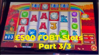 £500 FOBT Arcade Slots Pt 33 Reels of Gold Locomotion  Max 27 Free Spins on Super Gems amp More [upl. by Gudrun505]