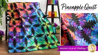 Introducing Pineapple Quilt in Prism II amp Kaffe Fassett RESERVE  Shabby Fabrics [upl. by Urial95]