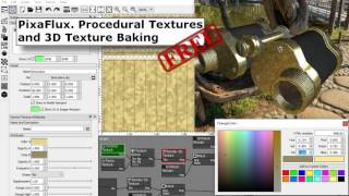 Powerful PBR Texture Composer  PixaFlux [upl. by Katherina464]