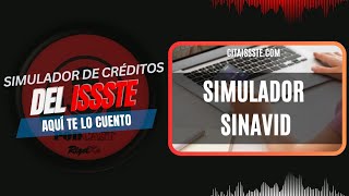 GUÍA RÁPIDA DEL SIMULADOR DE CRÉDITOS PERSONALES DEL ISSSTE [upl. by Trilley575]