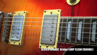 Railhammer Pickups ALNICO GRANDE VS HYPER VINTAGE BRIDGE Humbucker [upl. by Bundy]