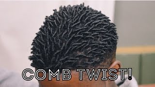 Styling my DRY natural hair  wash and go [upl. by Ayekehs239]