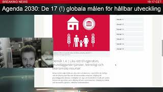 Agenda 2030 De 17  globala målen för hållbar utveckling [upl. by Nagyam]