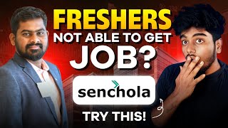 Helping Freshers to get IT Job  Senchola University 🤯  Founder  Sathishkumar Selvaraj [upl. by Aretak]