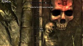 Skyrim Dark Brotherhood speedrun in 2719 IGT [upl. by Parrisch]