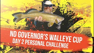 2022 ND Governor’s Walleye Cup  Day 2 Personal Challenge [upl. by Wagoner]