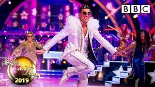 Strictly Pros Elton John themed tribute to Rocket Man  Week 7 Results  BBC Strictly 2019 [upl. by Farhi]