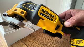 DEWALT 20V Max XR Oscillating Multi Tool Variable Speed Tool Only Review [upl. by Scrivenor486]