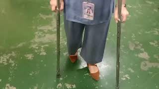 PROPER USE OF MOBILITY DEVICES SUCH AS CANE CRUTCHES AND WALKER [upl. by Tiraj]