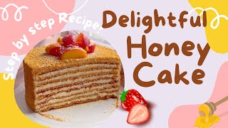 The Ultimate Special Occasion Honey Cake Recipe [upl. by Nisa]