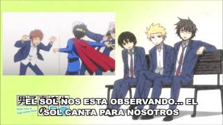 Danshi Koukousei No Nichijou ending Fandub Latino [upl. by Anhsirk]