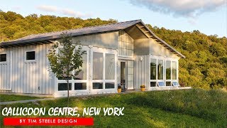 Callicoon Center Tim Steele Design Container House in NY [upl. by Philly]