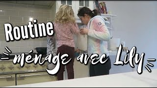 ❥ ROUTINE MÉNAGE AVEC LILY VLOG FAMILLE 720  ♥ [upl. by Tompkins]