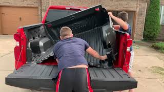 2020 Chevy Silverado BedLiner Install [upl. by Adnol]