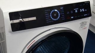 Bosch WQB246C9GB Serie 8 Heat pump Dryer [upl. by Herstein899]