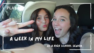 week in the life with senioritis i went to school twice [upl. by Noryahs]