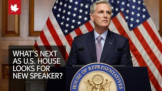 Whats next as the US House looks for new speaker [upl. by Eitteb]