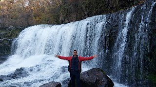 Ystradfellte 4 Waterfalls walk Brecon Beacons Nov 17th [upl. by Lowenstern18]