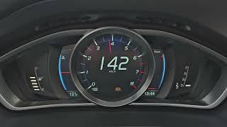 2013 Volvo V40 T5 Acceleration 0150 kmh [upl. by Dimphia]