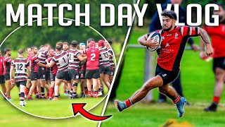 700 RUGBY GAME GETS HEATED  Match Day Vlog [upl. by Cirdnek]