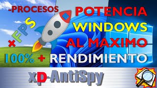 POTENCIADOR para Windows Gratis  Obten mejor rendimiento de tu PC Deshabilita y Optimiza procesos [upl. by Auhoj756]