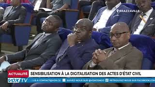 Campagne de sensibilisation sur la digitalisation des actes d’état civil [upl. by Reitman]