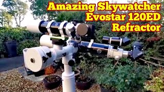 Amazing Skywatcher Evostar 120ED DS Pro 120 Apochromatic Refractor Telescope [upl. by Inele924]