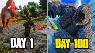 SURVIVING 100 DAYS ARK SURVIVAL EVOLVED EPISODE 7 DAY 60 TO 80 [upl. by Nohtan]