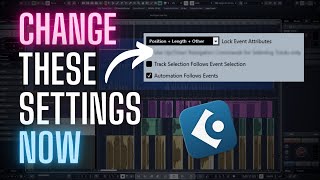 6 Cubase settings you need to change NOW [upl. by Neeven]