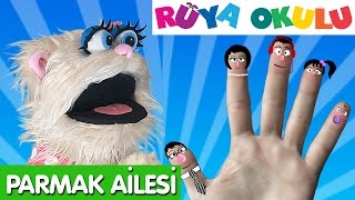 Parmak Ailesi  Finger Family  Turkish  RÜYA OKULU [upl. by Anaoy]