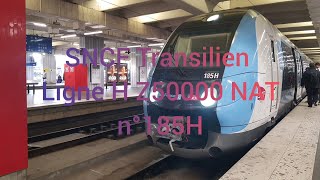 SNCF Transilien Ligne H Z50000 NAT n°185H Voyage [upl. by Ledniahs]