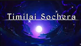 Timilai Sochera Baschu Sadhai Ma  Lyrics song [upl. by Dorn]