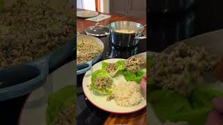 Easy Larb Gai Lettuce Cups from my ThyroidHealthy Everyday eCookbook 🥬✨ [upl. by Schifra]