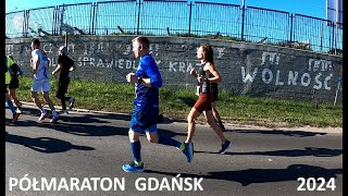 Półmaraton Gdańsk 2024 [upl. by Akemehs]