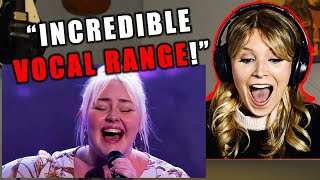 AMAZING VOCAL RANGE  Bella Taylor Smith  The Voice Australia  Madison Thompson LCR Reaction [upl. by Assillam]