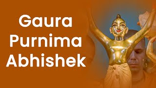 Live Gaura Purnima Abhishek  Gaura Purnima 2022 Celebrations  Hare Krsna TV [upl. by Anoit]