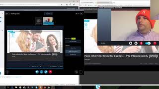 Pexip Infinity Fusion with Skype Meeting Broadcast [upl. by Neelear]