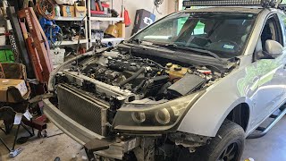 LFX swap Chevy Cruze 14 turbo to 36 V6 Part 5 [upl. by Ciri]