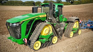 FIRST IMPRESSION John Deere 9RX 830 four track tractor [upl. by Semadar]