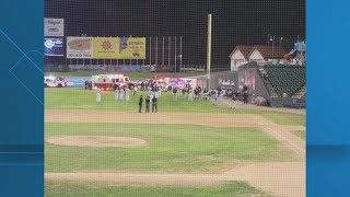 A fiveyearold boy died after a bounce house tragedy at the Blue Crabs Stadium [upl. by Aicilet]